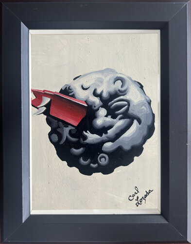 Surfer Moon di Carl Lozada, Pittura in vendita su Singulart