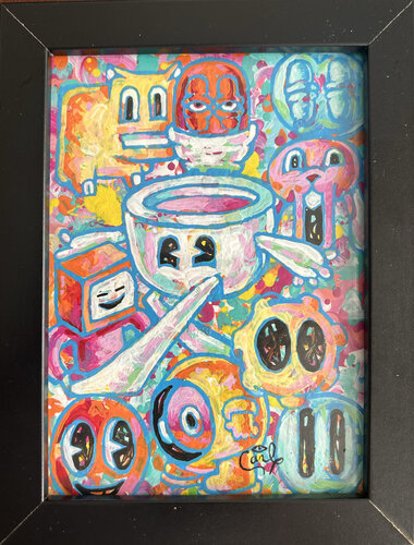 MIni Spangles Ballroom Dance von Carl Lozada, Malerei kaufen auf Singulart