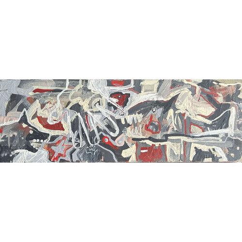 Wolf and the Shark di Carl Lozada, Pittura in vendita su Singulart