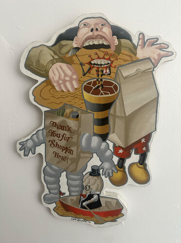 Takeout di Carl Lozada, Pittura in vendita su Singulart