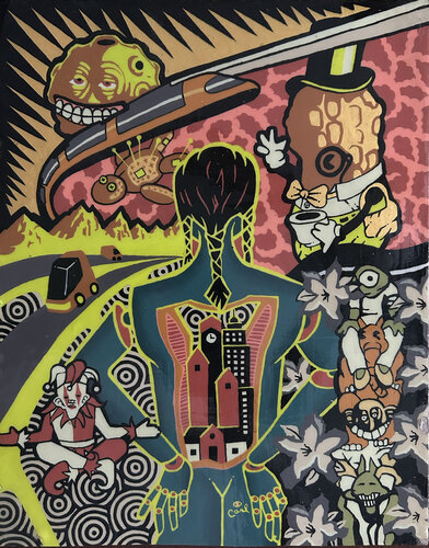 Female Proud di Carl Lozada, Pittura in vendita su Singulart