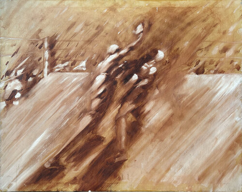 The Knockout di Carl Lozada, Pittura in vendita su Singulart