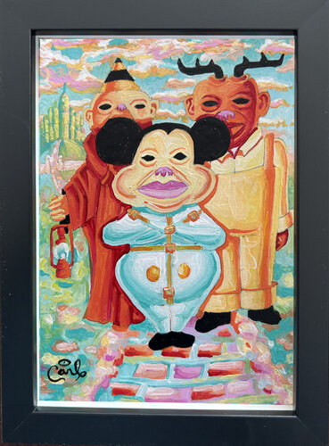 Return to Emerald City van Carl Lozada, Schilderij te koop op Singulart