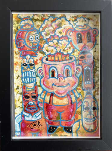 The Meltdown by Carl Lozada, Painting for Sale on Singulart