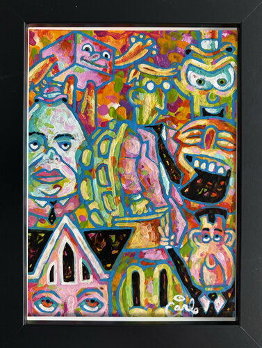 Mr. Turtle by Carl Lozada, Painting for Sale on Singulart