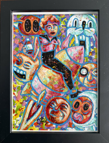 Is there a Rocket in Your Pocket? di Carl Lozada, Pittura in vendita su Singulart
