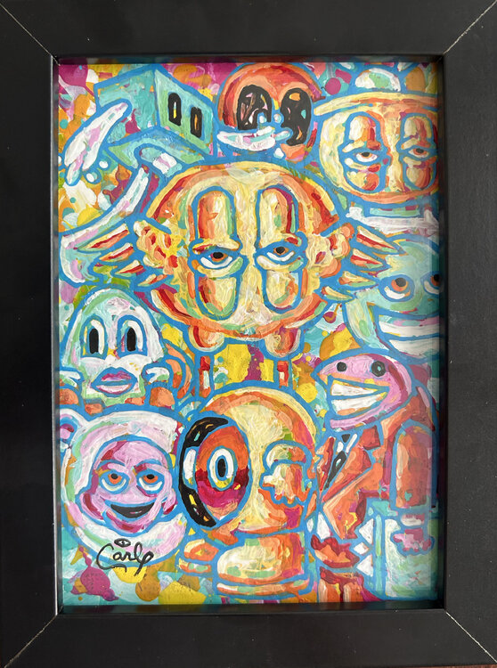 MIni Yellow Bird Carl Lozada