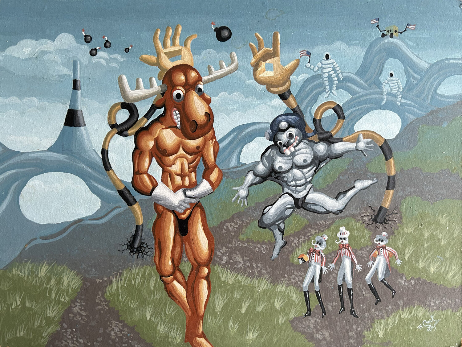 Bullwinkle and Rocky. Carl Lozada