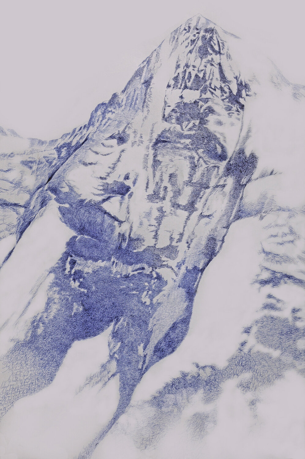 Là-haut sur la montagne III -- DEYRMON Zeichnungen zu verkaufen
