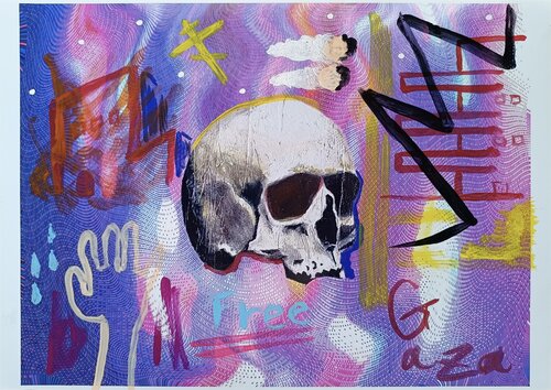 Gaza part2 di Ryohei Kubo, Pittura in vendita su Singulart