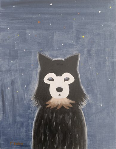 Kuro di Ryohei Kubo, Pittura in vendita su Singulart