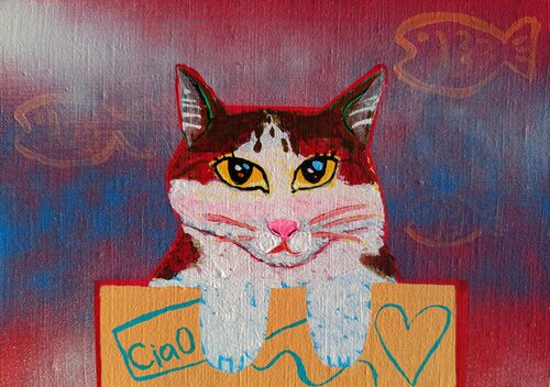 Madeleine in box von Ryohei Kubo, Malerei kaufen auf Singulart