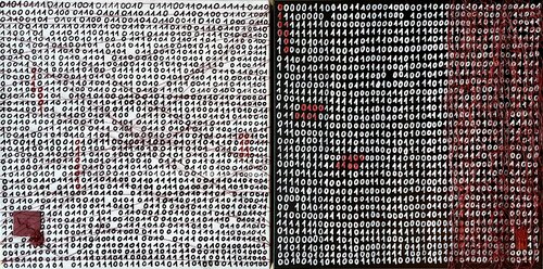 Die helle und die dunkle Seite der KI par Evelyn Fasch, Peinture en vente sur Singulart