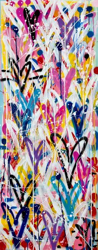 My Paris par Mercedes Lagunas, Peinture en vente sur Singulart