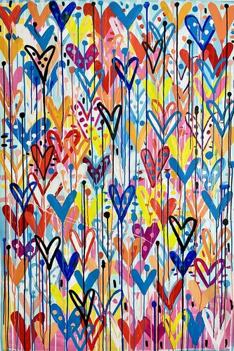 Love conquers All par Mercedes Lagunas, Peinture en vente sur Singulart