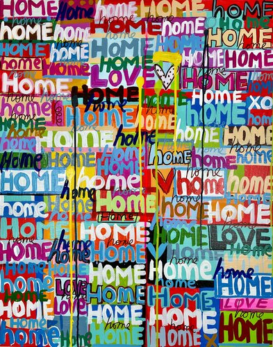 Casa Bella par Mercedes Lagunas, Peinture en vente sur Singulart