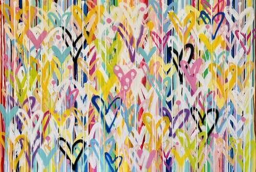 High Vibration par Mercedes Lagunas, Peinture en vente sur Singulart