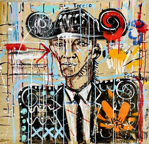 El Torero by Mercedes Lagunas, Work on Paper for Sale on Singulart