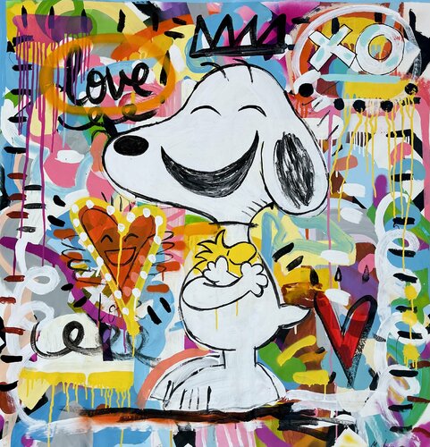 Friends! di Mercedes Lagunas, Pittura in vendita su Singulart