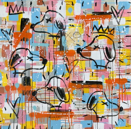 Snoopy dog Mercedes Lagunas