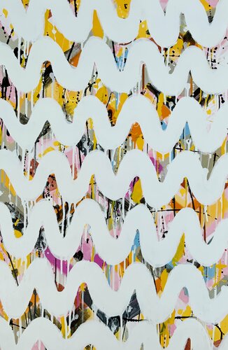 Spanda 53 par Mercedes Lagunas, Peinture en vente sur Singulart