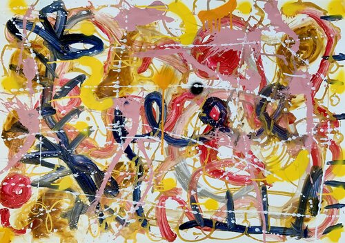 Variación 3:74 par Mercedes Lagunas, Œuvre sur papier en vente sur Singulart