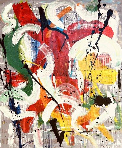 Variación 25/3 di Mercedes Lagunas, Pittura in vendita su Singulart
