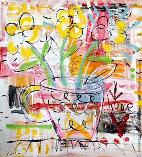 Es Primavera! di Mercedes Lagunas, Pittura in vendita su Singulart
