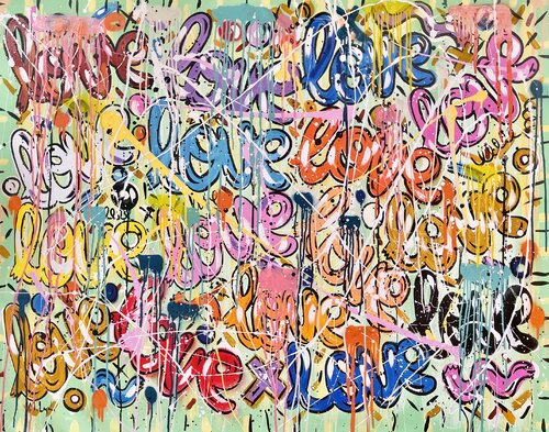 Graphic Love Mercedes Lagunas