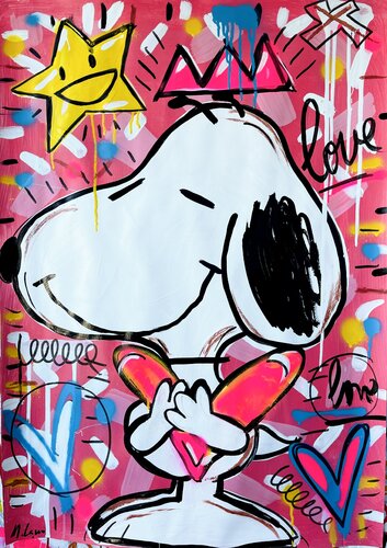 Lovely!! par Mercedes Lagunas, Œuvre sur papier en vente sur Singulart