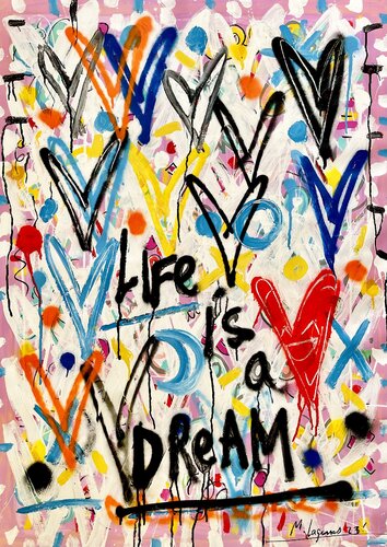 Life is a Dream 13 par Mercedes Lagunas, Peinture en vente sur Singulart
