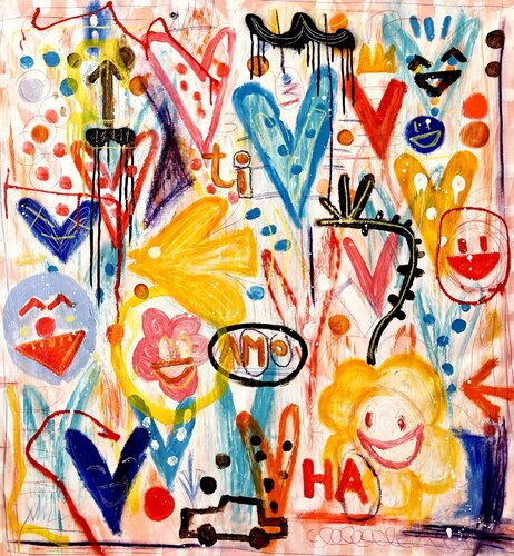 HA! van Mercedes Lagunas, Schilderij te koop op Singulart