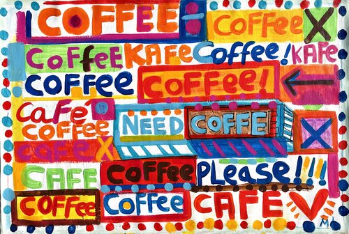 Give me Coffee Mercedes Lagunas