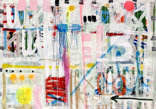 Life is a Dream 18 par Mercedes Lagunas, Peinture en vente sur Singulart