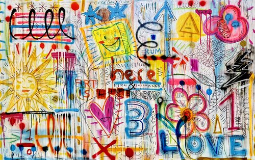 Here & Now par Mercedes Lagunas, Peinture en vente sur Singulart