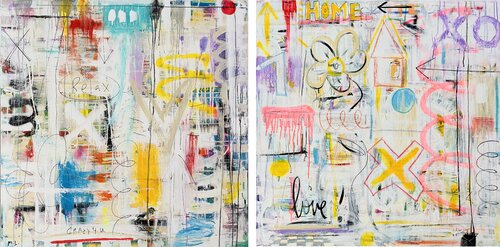 Relax, you’re Home van Mercedes Lagunas, Schilderij te koop op Singulart