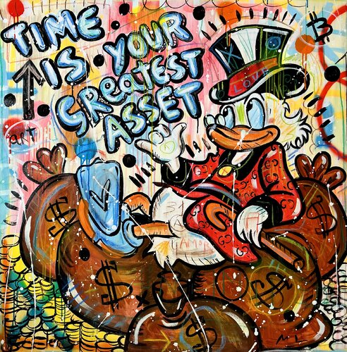 True Riches di Mercedes Lagunas, Pittura in vendita su Singulart