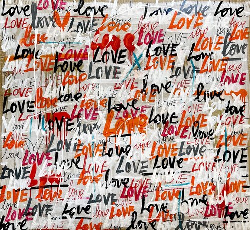 Street Love 43 by Mercedes Lagunas, 종이 for Sale on Singulart