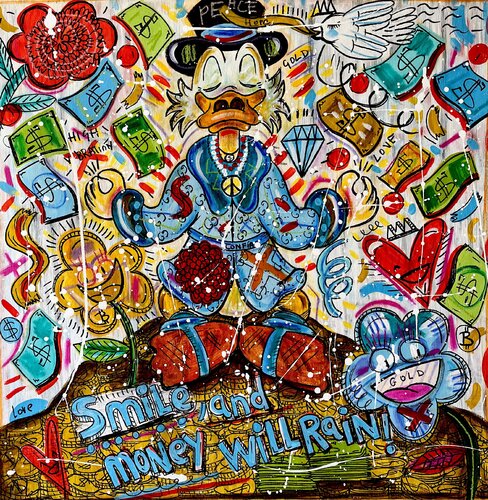 Confía en la Vida par Mercedes Lagunas, Peinture en vente sur Singulart