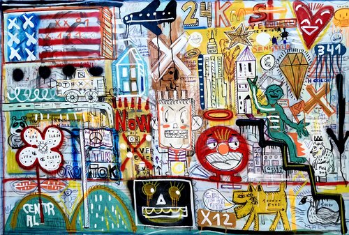 Now or Never by Mercedes Lagunas, Painting for Sale on Singulart