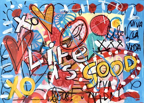 Life is Good Mercedes Lagunas