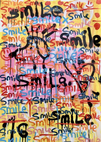 Smily di Mercedes Lagunas, Opera su carta in vendita su Singulart