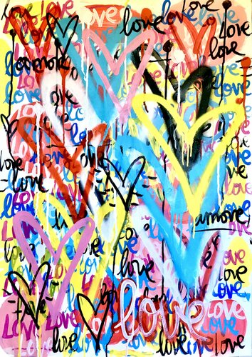 Juicy Love di Mercedes Lagunas, Opera su carta in vendita su Singulart