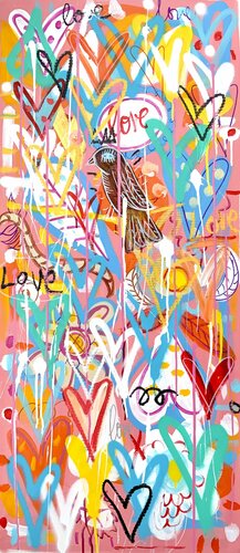 Chantilly Garden par Mercedes Lagunas, Peinture en vente sur Singulart