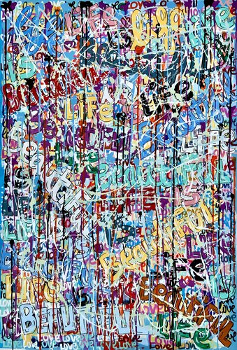 Beautiful van Mercedes Lagunas, Schilderij te koop op Singulart