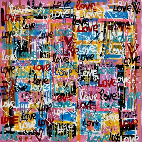 Chance for Love! van Mercedes Lagunas, Schilderij te koop op Singulart