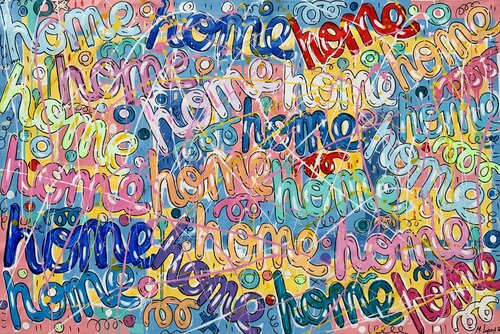 La Casa Bonita par Mercedes Lagunas, Peinture en vente sur Singulart