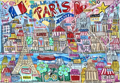 Paris OH LA LA! Mercedes Lagunas