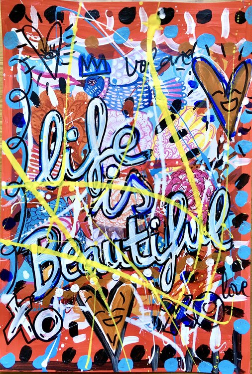 Life is always Beautiful Mercedes Lagunas