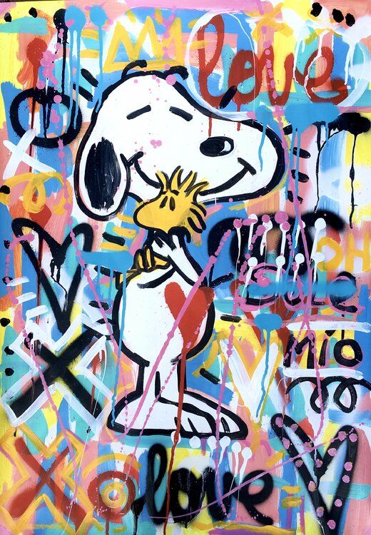 Love You Snoopy! Mercedes Lagunas